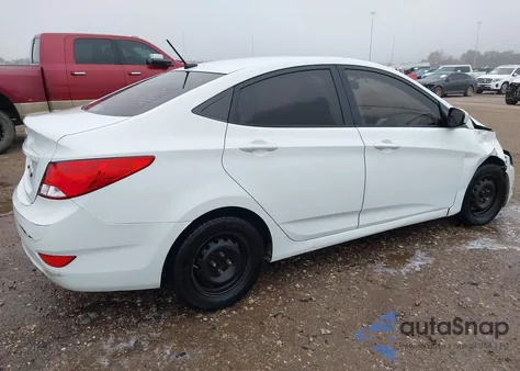 2015 Hyundai Accent from USA, damaged, VIN 0KHCT4AE2SU822740